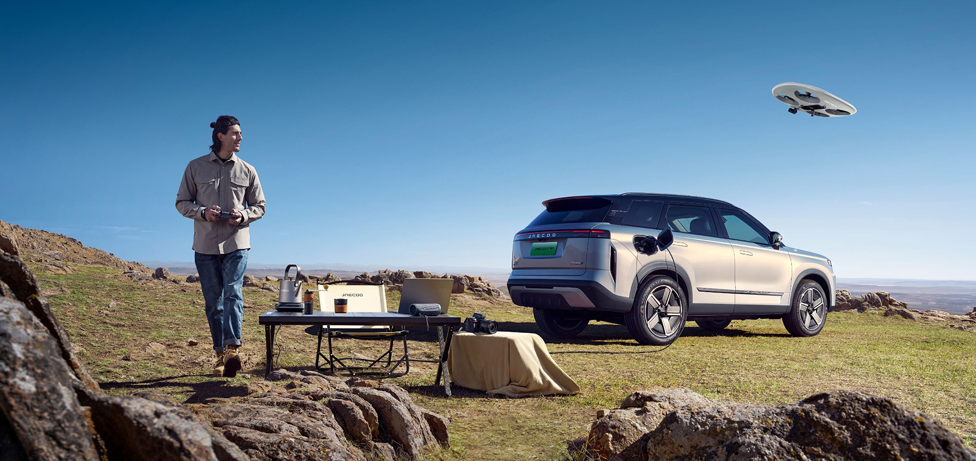 JAECOO Fahrzeug mit robustem SUV-Design